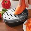 Stainless Steel Cheese Grater with Airtight Storage Container - Box