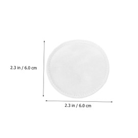 TOVINANNA 1set Cleansing Cotton Round Makeup Remover Pads Makeup Removal Pads Makeup Remover Wipe Face Cleaning Wipes Eye Makeup Remover Face Cleaning Pad Face Puff Absorbent Cotton 200pcs