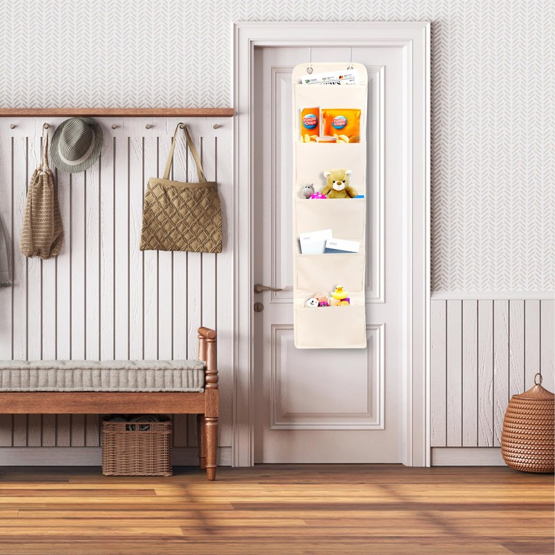 Niboken Over the Door Hanging Organiser Wall Mount Organiser Magazines
