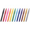 Pentel SES15C-12 Autograph Pen, Brush Touch, Set of 12 Colors