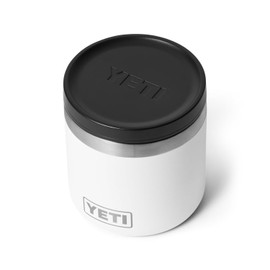 YETI Rambler 8 oz Food Jar, Vacuum Insulated, Stainless Steel, With Airtight Lid, White
