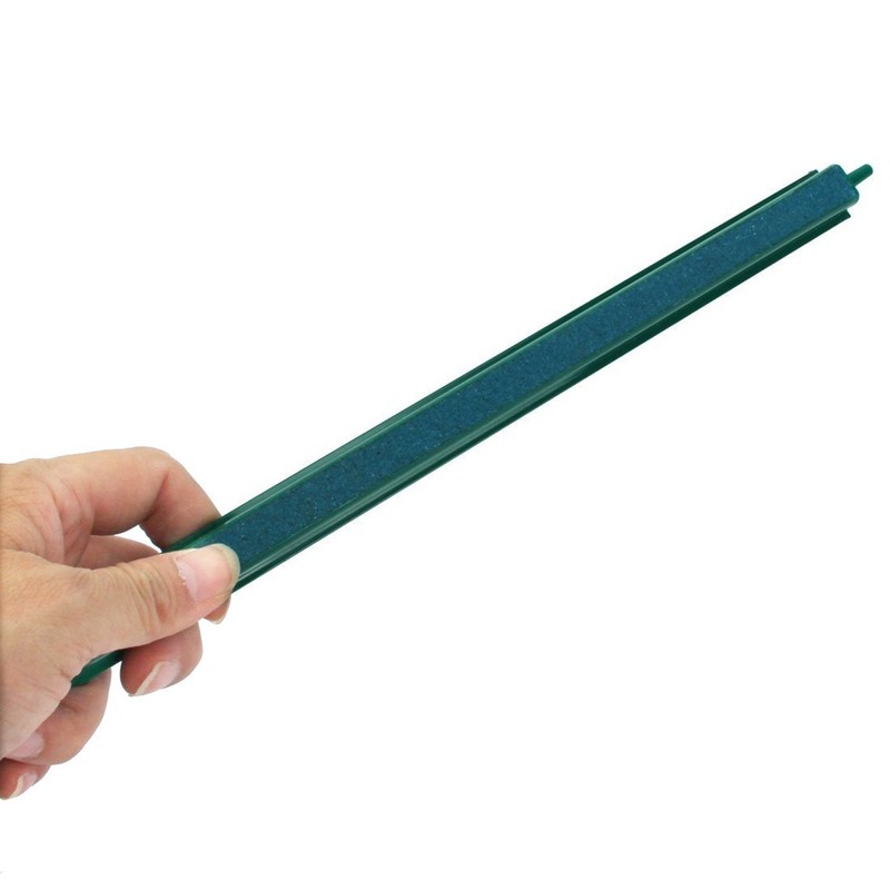 XMHF 12" Aquarium Tank Aeration Green Plastic Casing Bubble Air