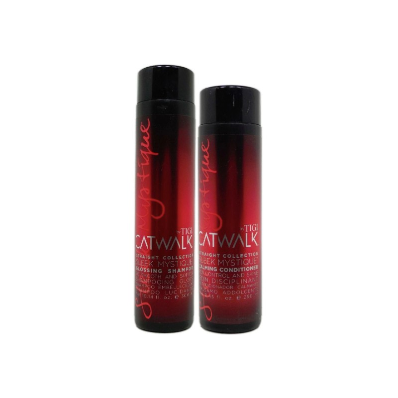 Tigi Catwalk Straight Mystique Glossing Shampoo and Calming Conditioner Duo