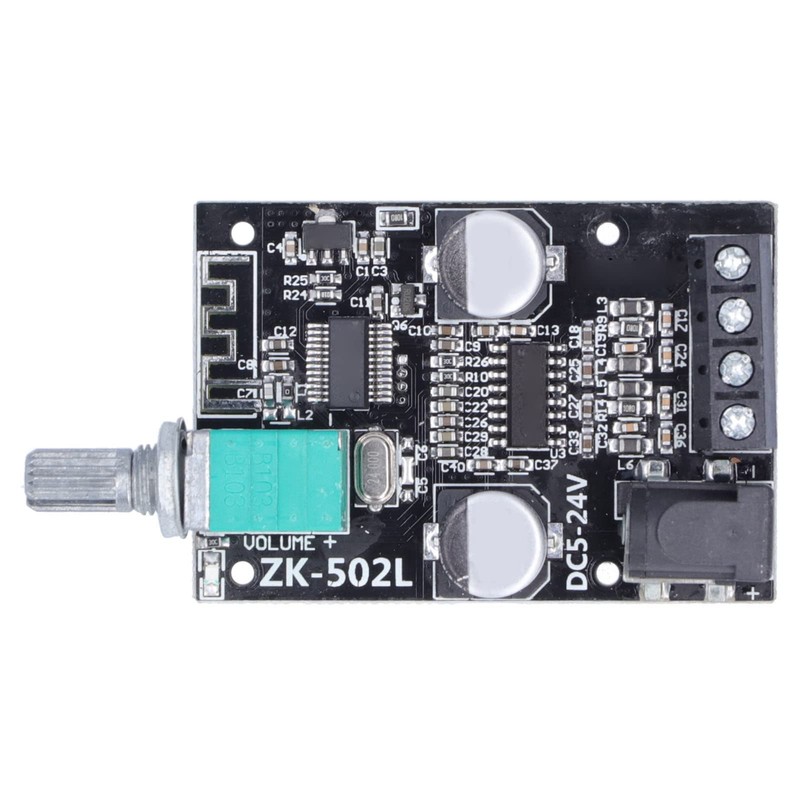 Walfront ZK-502L 5.0 Stereo Audio Receiver Dual Channels Digital Audio