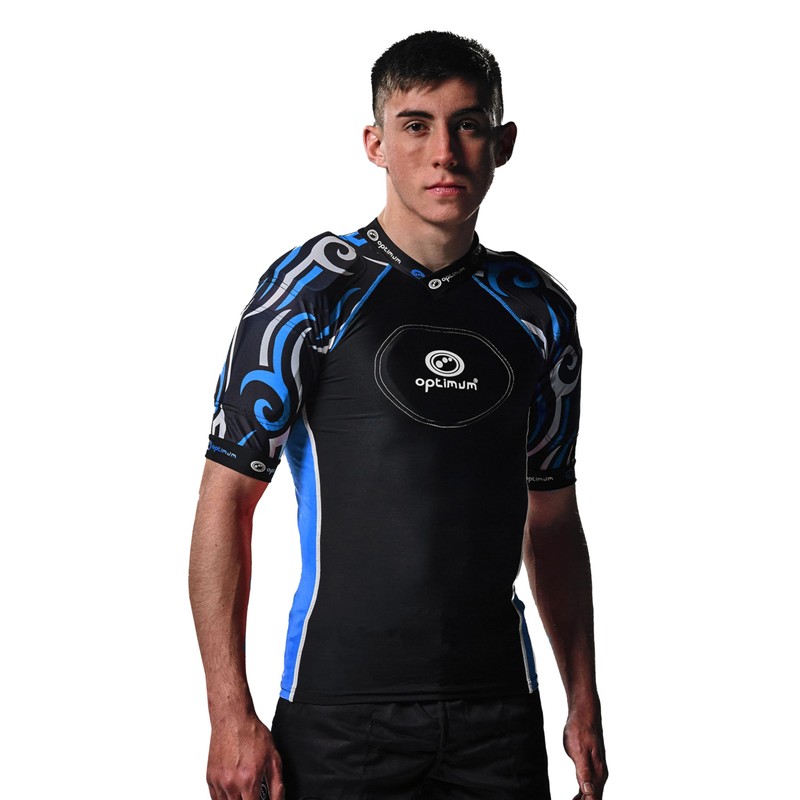 Optimum Razor Men's Protective Top - EVA Padding Protection, Rugby