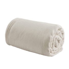 Bedsure Bedding Fleece Blanket for Girls and Boys - Soft Cozy Cute Small Throw Blankets for Travel, 43x55 Inches, Linen