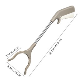 IMIKEYA 16 Inch Heavy Duty Grabber Reacher Tool - Up Grabber for Litter Pickup - Mobility Aid for
