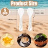 LLMSIX 5pcs Caviar Spoons, Mother of Pearl Spoon with Hand