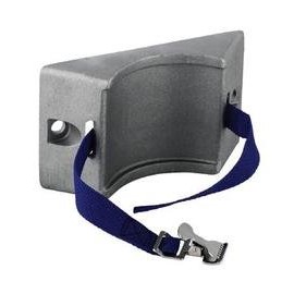 Airgas® Single Cylinder Wall Bracket for 7" and 9" Diameter Cylinders with Recessed Mounting Holes and 54" Strap