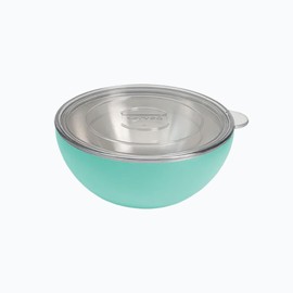 served Small Serving Bowl (20oz / .625Q) Vacuum-Insulated with Double-Walled Lid to Keep Food Hot or Chilled for Hours for Dips, Queso, or Guac at Tailgates, Happy Hours, or Lunches
