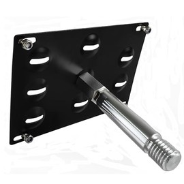 License Plate Holder Front Bumper Tow Hook License Plate Mount Bracket Holder Bolt Kit Fits Mercedes C-Class E-Class S-Class Glk-Class Ml-Class Gla-Class Glc-Class Glem-Class M-Class