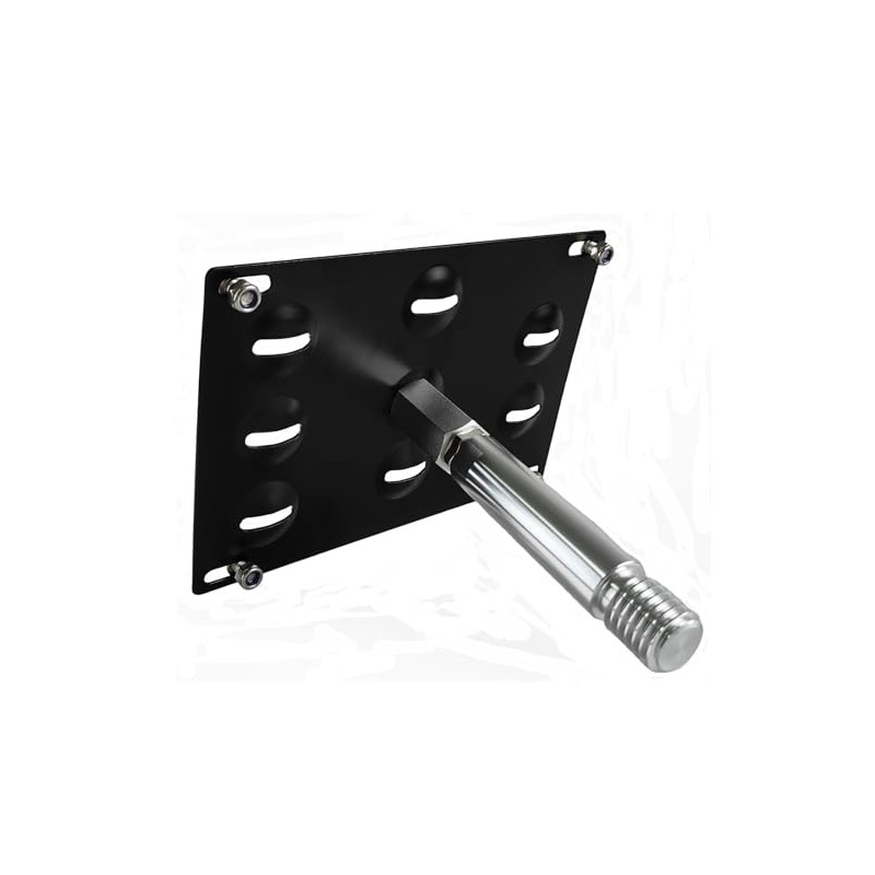 License Plate Holder Front Bumper Tow Hook License Plate Mount