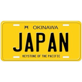 Japan Okinawa Novelty Car Auto License Plate