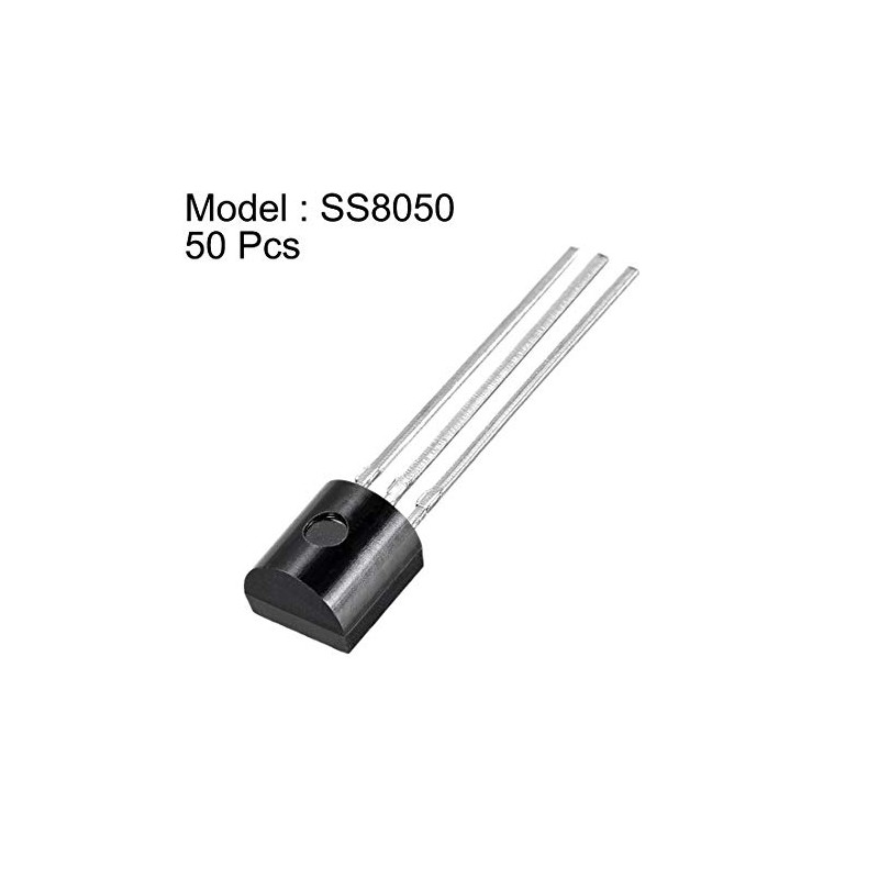 sourcing map Plastic Encapsulation Power Transistor NPN BJT Transistors SS8050
