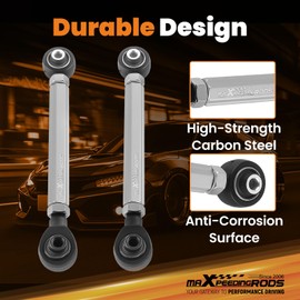 maXpeedingrods Adjustable Rear Toe Arms for Honda Accord 2018-2022, for Honda Civic/CRV 2016-2025, for Acura Integra Type-S DE5 2023+
