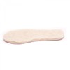 pbezler Winter Insoles Wool Felt Lambskin E16, gold