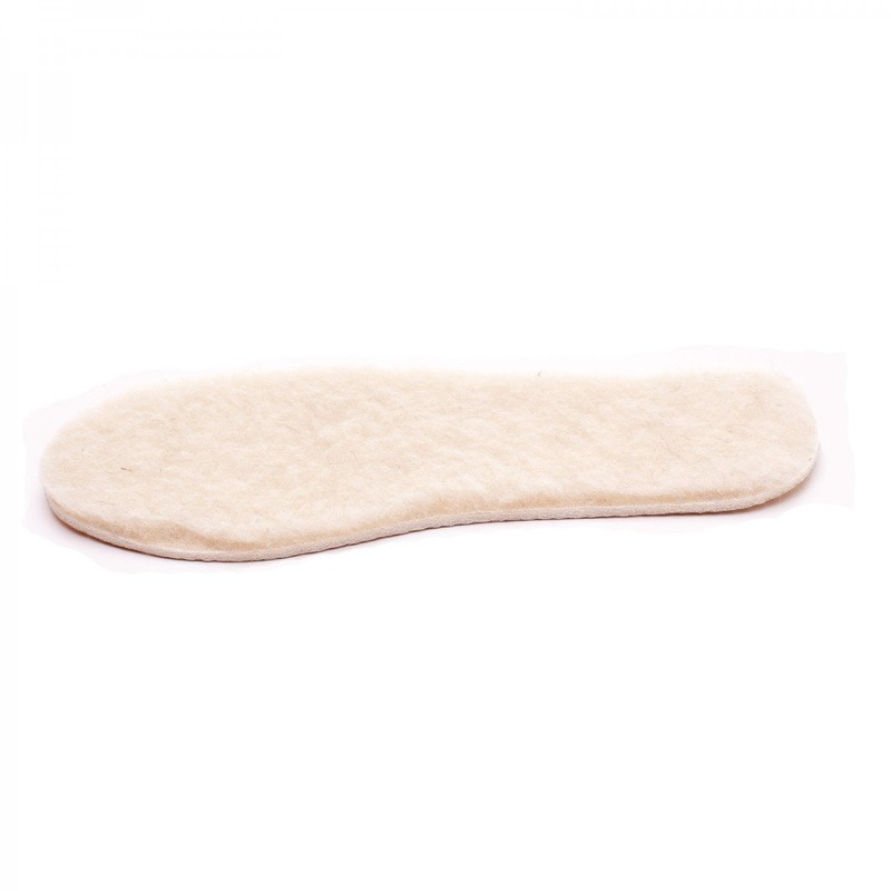 pbezler Winter Insoles Wool Felt Lambskin E16, gold