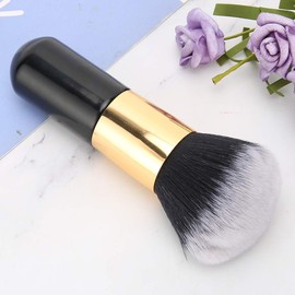 Makeup Brushes Brocha grande para polvos sueltos para cepillos faciales para uso en seco y húmedo Brochas de Rubor Cepillo Retractable Del Maquillaje Del Colorete Brocha de Maquillaje Y Cómoda