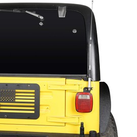 Hooke Road Wrangler TJ Auto CB Antenna Mount Bracket Holder for 1997-2006 Jeep Wrangler TJ