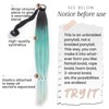 HAIRCUBE Long Braided Ponytail Extension with Hair Tie Straight Wrap