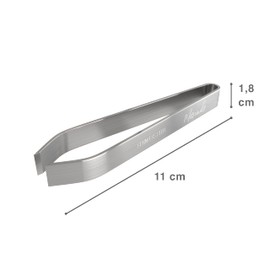 Marindo Professional Bone Tongs (Straight 11 cm) | Bone Tongs for Fish | Bone Tweezers | Herringbone Tongs | Herringbone Tweezers | Dishwasher Safe | Stainless Steel