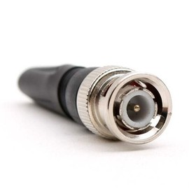 JQ BNC Connector BNC M Straight Fabrication Connector / BNC 컨넥터 BNC M 일자형 제작용 커넥터