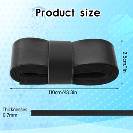 Classicseali 10pcs Badminton Racket Grip Tape,Anti-Slip Multi-Functional Tennis Grip Tape, Super Absorbent Tennis Racquet Grips Tapes, for Pumpkin Racket, Fishing Rod, Bicycle Handle, 10 Colors