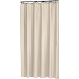 Sealskin Granada Shower Curtain, PEVA, Beige, 180 x 200 cm
