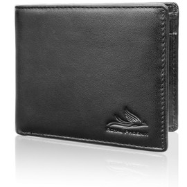 Men's Leather Wallet, black