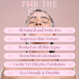 Natural Loofah Exfoliating Body Scrubber for Women Made with Natural Egyptian Loofa Sponge, Bath Shower Luffa lufa for face and Body. exfoliator Scrub Pads