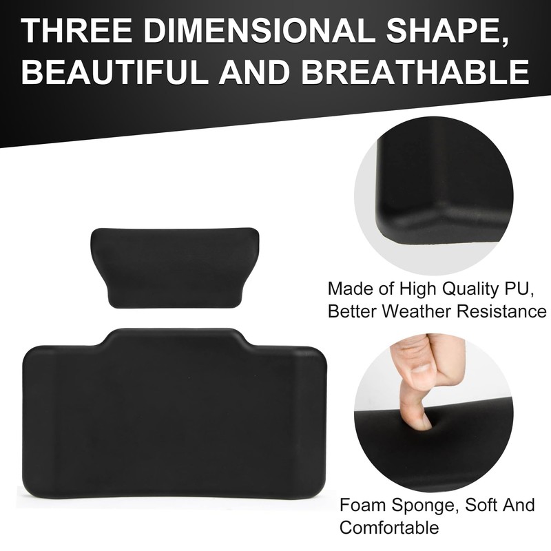 psler Motorcycle Top Box Back Support Cushion, Bike Back Box