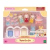 Calico Critters Triplets Care Set - Dollhouse Playset with 3