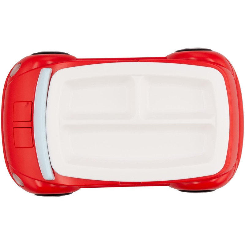 Hassey Top-in Sound Kids Lunch Plate Car Yellow