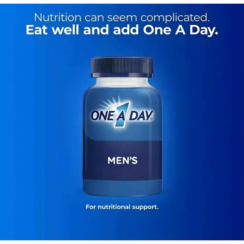 One Day Men Suplemento Multivitamínico Multimineral Hombres 200 Tabletas