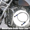 A ABSOPRO AN3 28 90 Degree Motorcycle Brake Hose Line