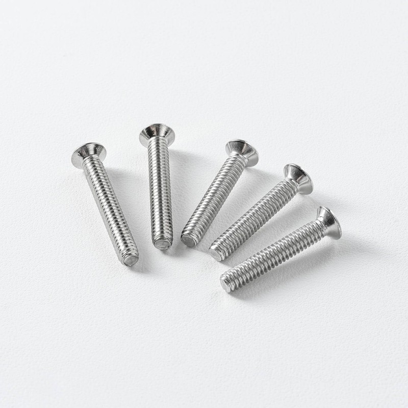 5/32-32 x 5/16'' (100Pack) Flat Head Machine Screw, Phillips Drive,