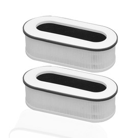 2 Pack Filter Replacement for RENPHO RP-AP068 Air Purifiers, Compatible with 3-in-1 H13 Grade RP-AP068 HEPA Air Purifiers Filters(White)
