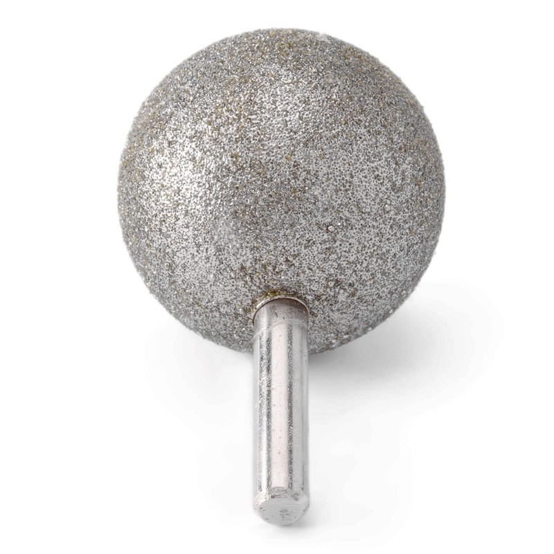 JINGLING 50mm 2 inch Spherical Head Diamond Grinding Bit Coated