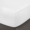 DTEX HOMES Fitted Sheet 100% Egyptian Cotton 30cm/12 Inch Extra