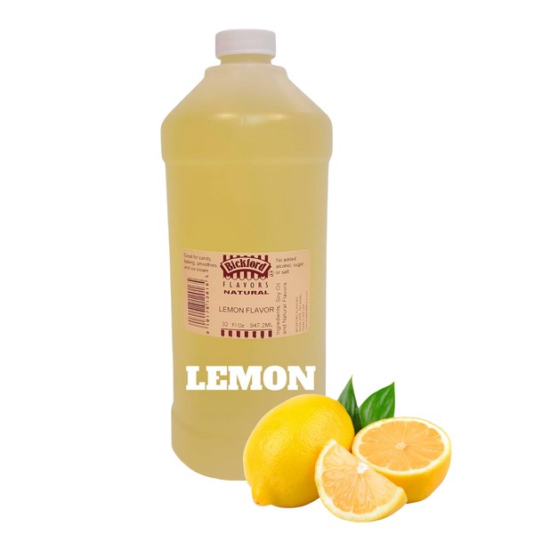 Bickford Flavors 4X Pure Lemon Extract for Baking and Food