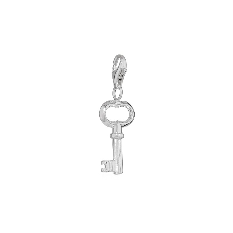 NKlaus Chest Key Charm Pendant 925 Silver 24 x 11