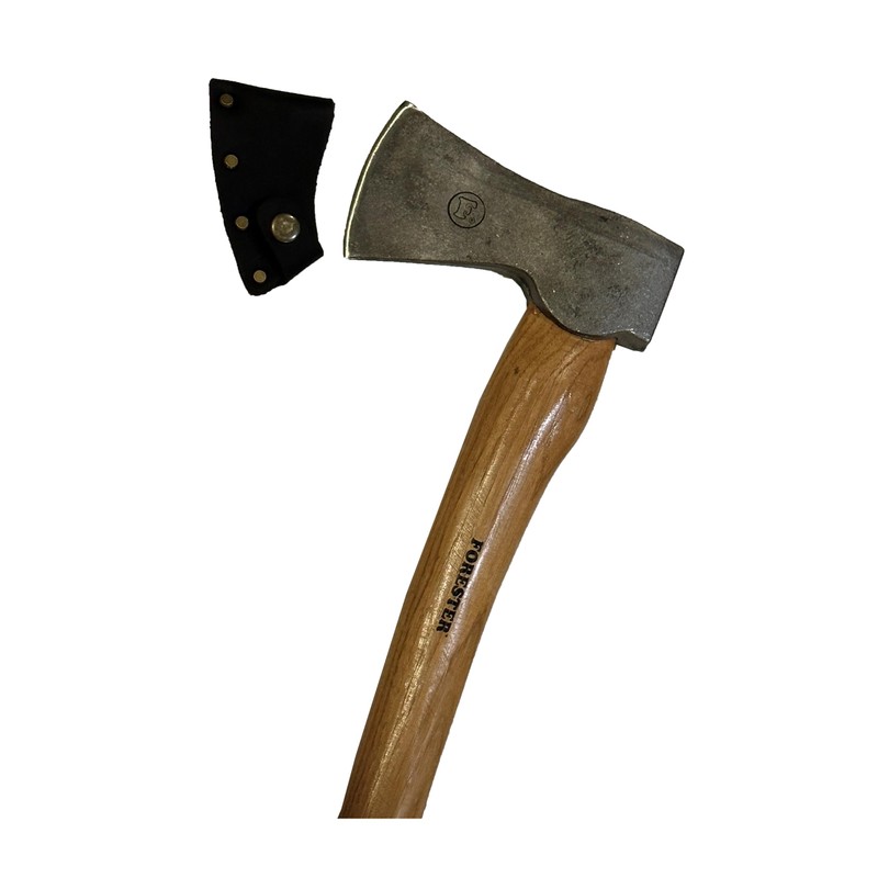 FORESTER Woodman 24in Wood Cutting Axe with Sheath - Multipurpose