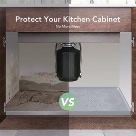 Under Sink mat for Kitchen Waterproof 17"×12.6"