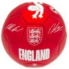 England Phantom Signature Team Merchandise Football Ball Red/White Size 5