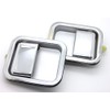 LatchWell PRO-4001006 Exterior Door Handle Pair in Chrome Compatible with