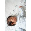 Vit Heart Sanrio Baby Star Grey Stripe Gauze Swaddle (SB03S)