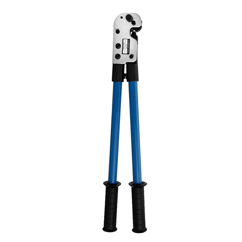 Heschen Ratchet Crimper Plier, CT-38, for 8-2AWG(8-38mm²) copper ring terminals,