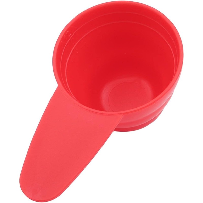 Red Plastic Coffee Scoop Measuring Scoop Suitable for Ground Beans