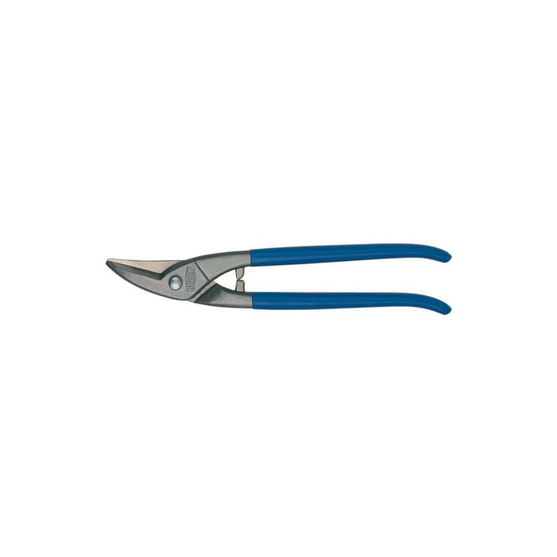 Bessey D207-300L Left Cutting Punch Snips, Blue/Grey