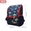 Children Cartoon Dinosaur Pattern Backpack Kid Cute Travel Portable Schoolbag